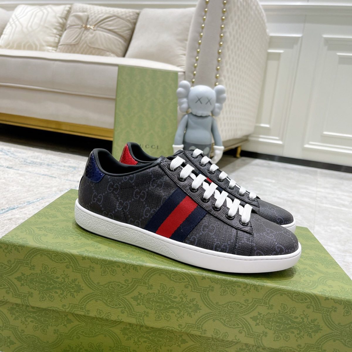 Gucci Ace Sneaker Size 35-46 7-Color - Image 1