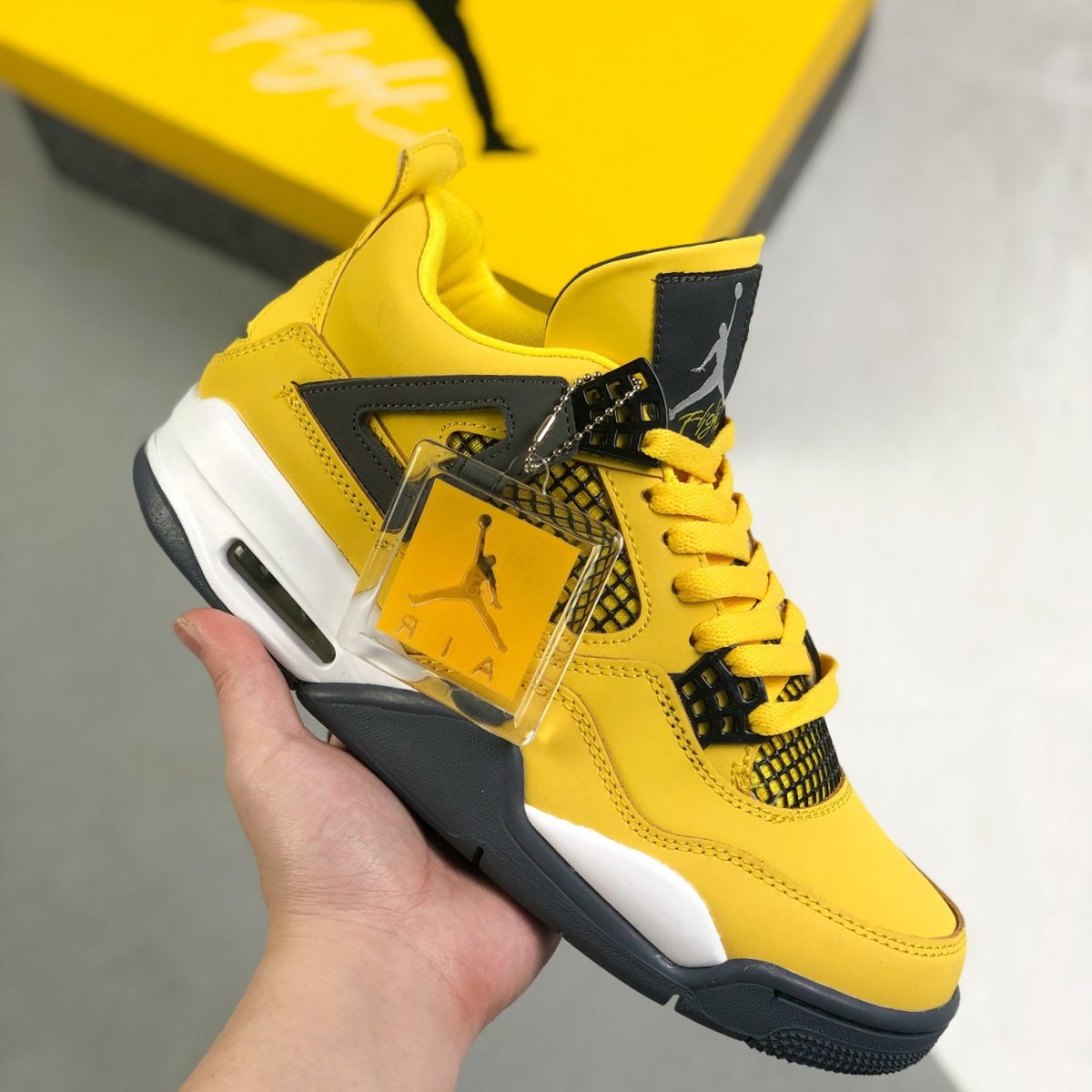 Nike Air Jordan 4 Sneakers Shoes Gr. 36-46 - Image 1