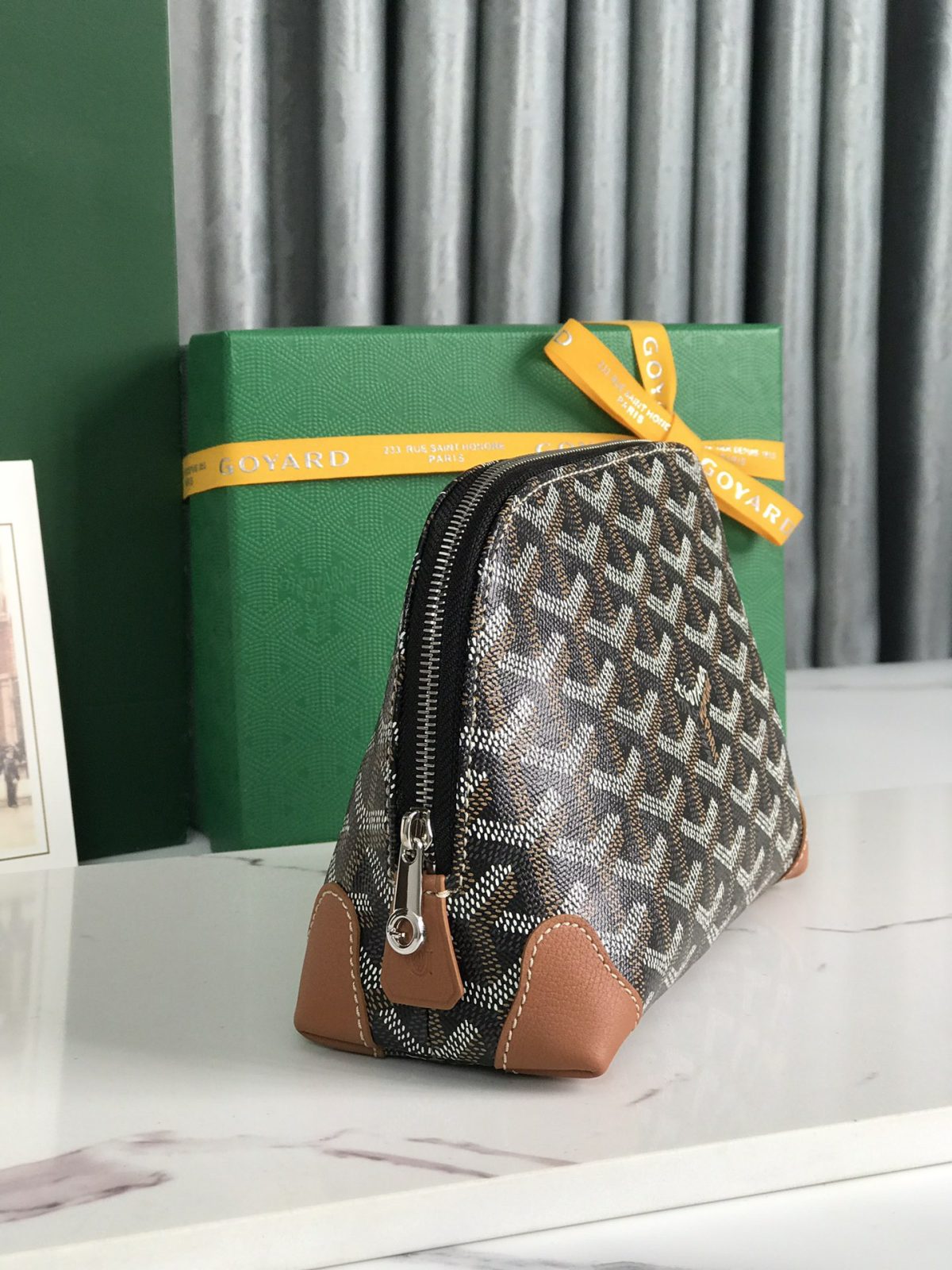 Goyard Vendome Pouch Clutch Size 17.5*14*6.5cm - Image 3