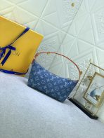 Louis Vuitton M82949 Hills Pochette Monogram Denim Denim Cowboy Shoulder Bags Size 20.5*6*16cm - Image 3