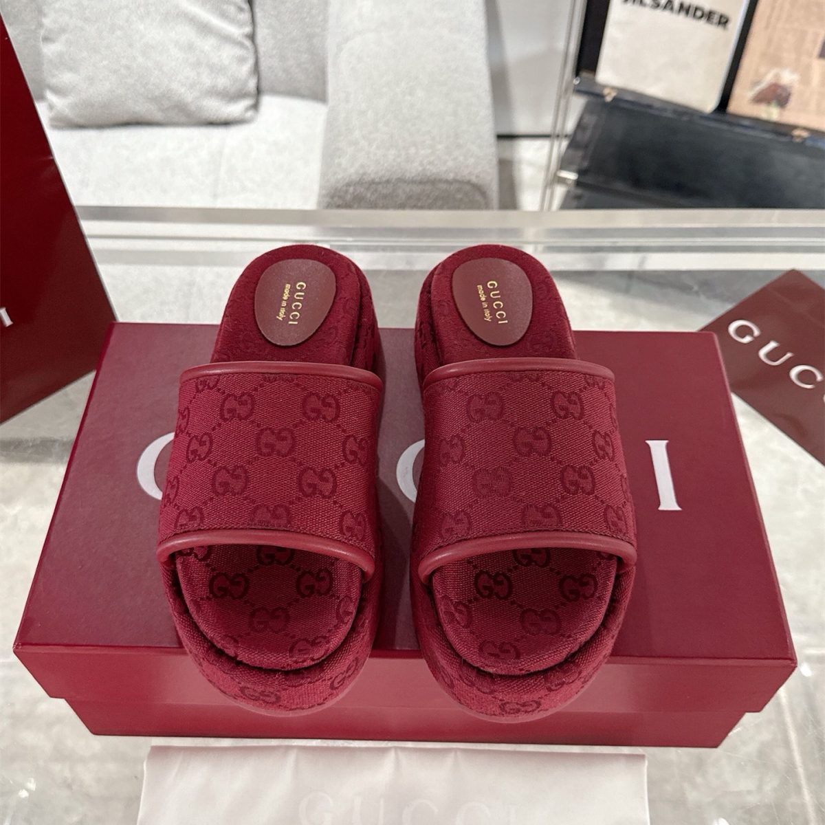 Gucci Platform Sandal Slippers Size 36-44 - Image 1