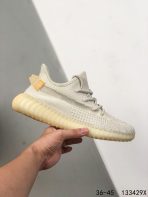 Yeezy 350 Boost 350 V2 Mens/Women Sneakers Shoes Light Yellow 36 - 45 - Image 5