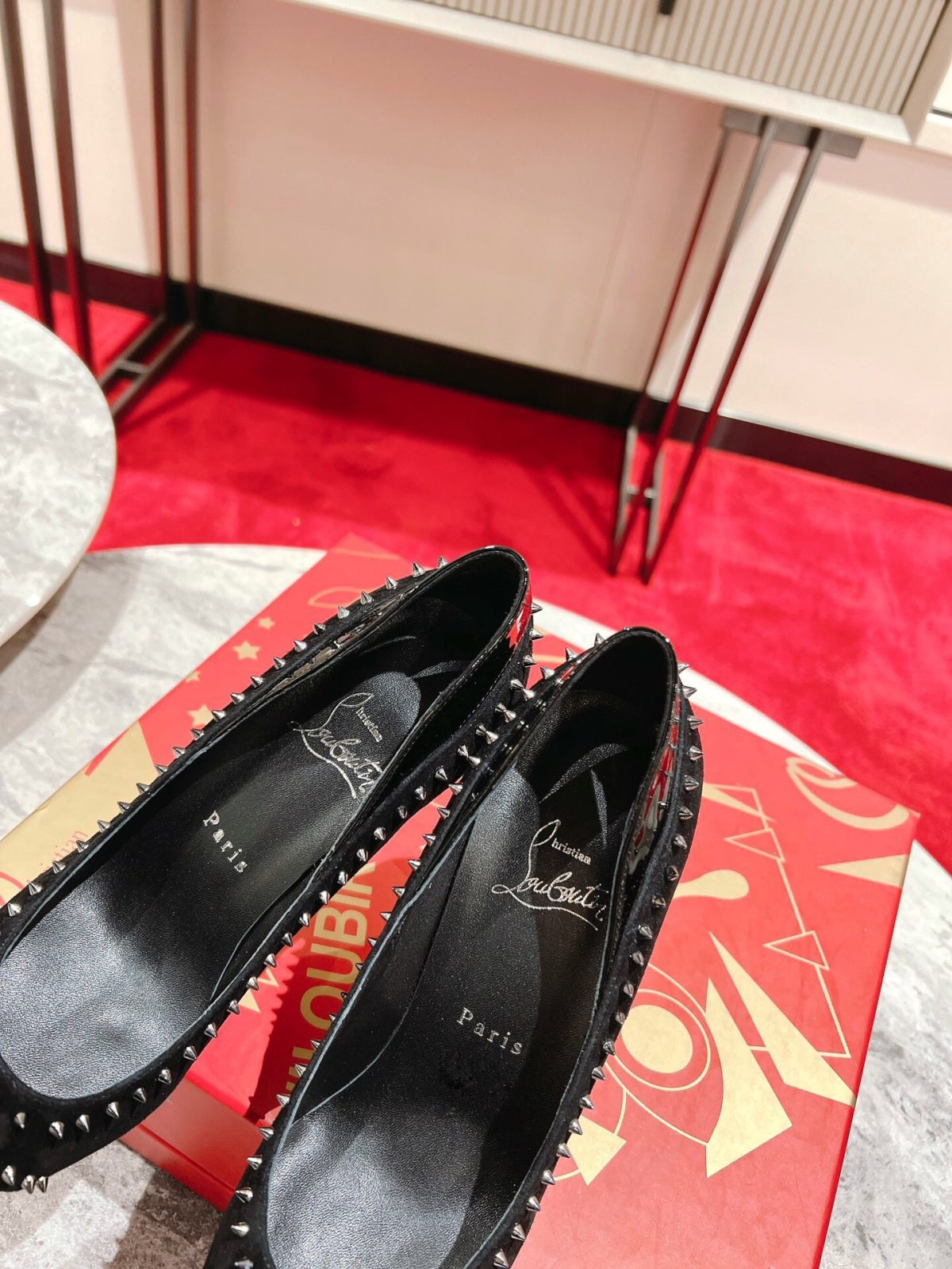 Christian Louboutin Duvette Spikes Pumps Size 35-41 - Image 7