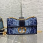 Dior Montaigne East-West mit Kette Women Shoulder Bags 21*6*12cm - Image 2