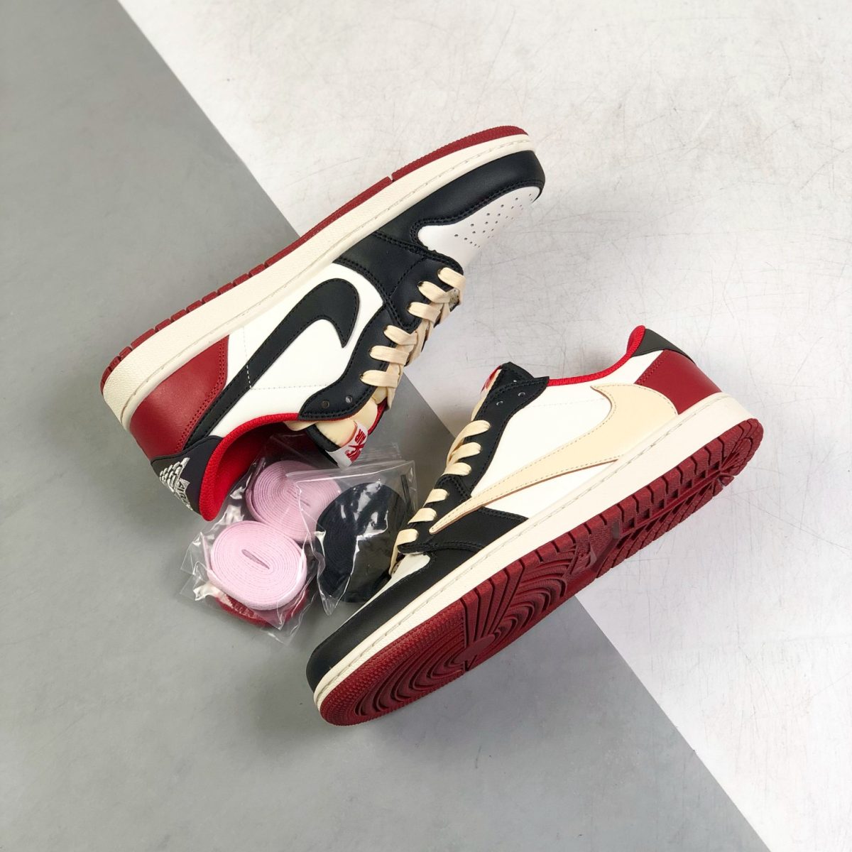 Nike Air Jordan 1 x Travis Scott Low Top Sneaker Shoes Gr. 36-46 - Image 5