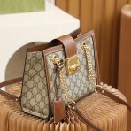 Gucci GG Supreme Padlock Women Shoulder Bags Size 26*18*10cm - Image 4