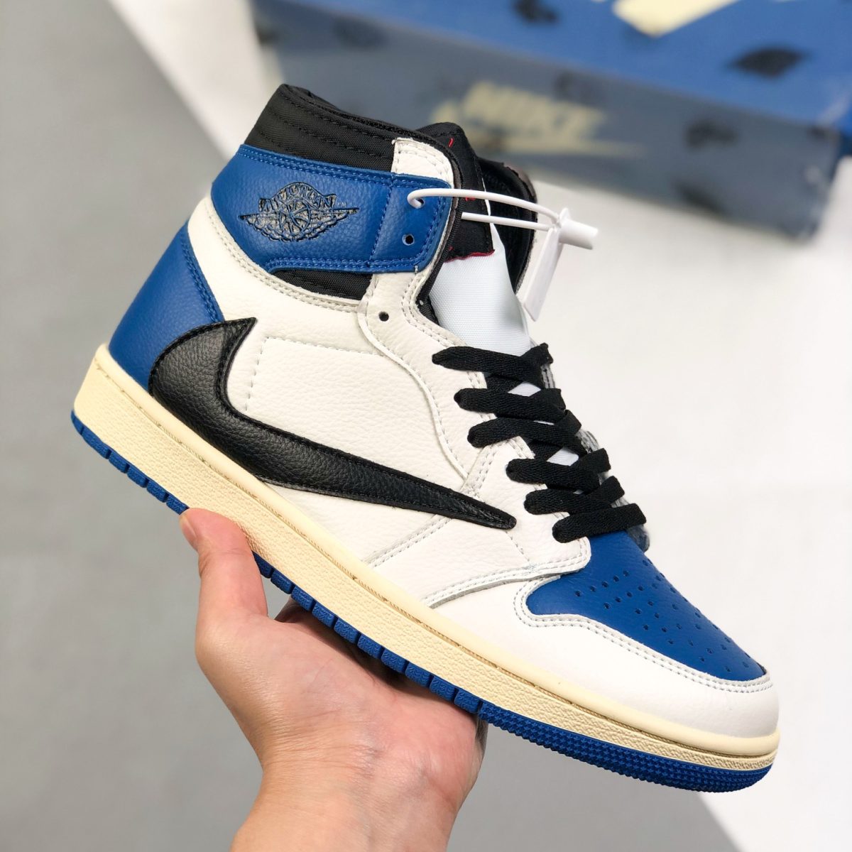 Nike Air Jordan 1 x Travis Scott High Top Sneaker Shoes Gr. 36-46 - Image 1