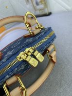 Louis Vuitton M82717 Alma Nano Denim Cowboy Shoulder Bags Size 18*12*8cm - Image 6