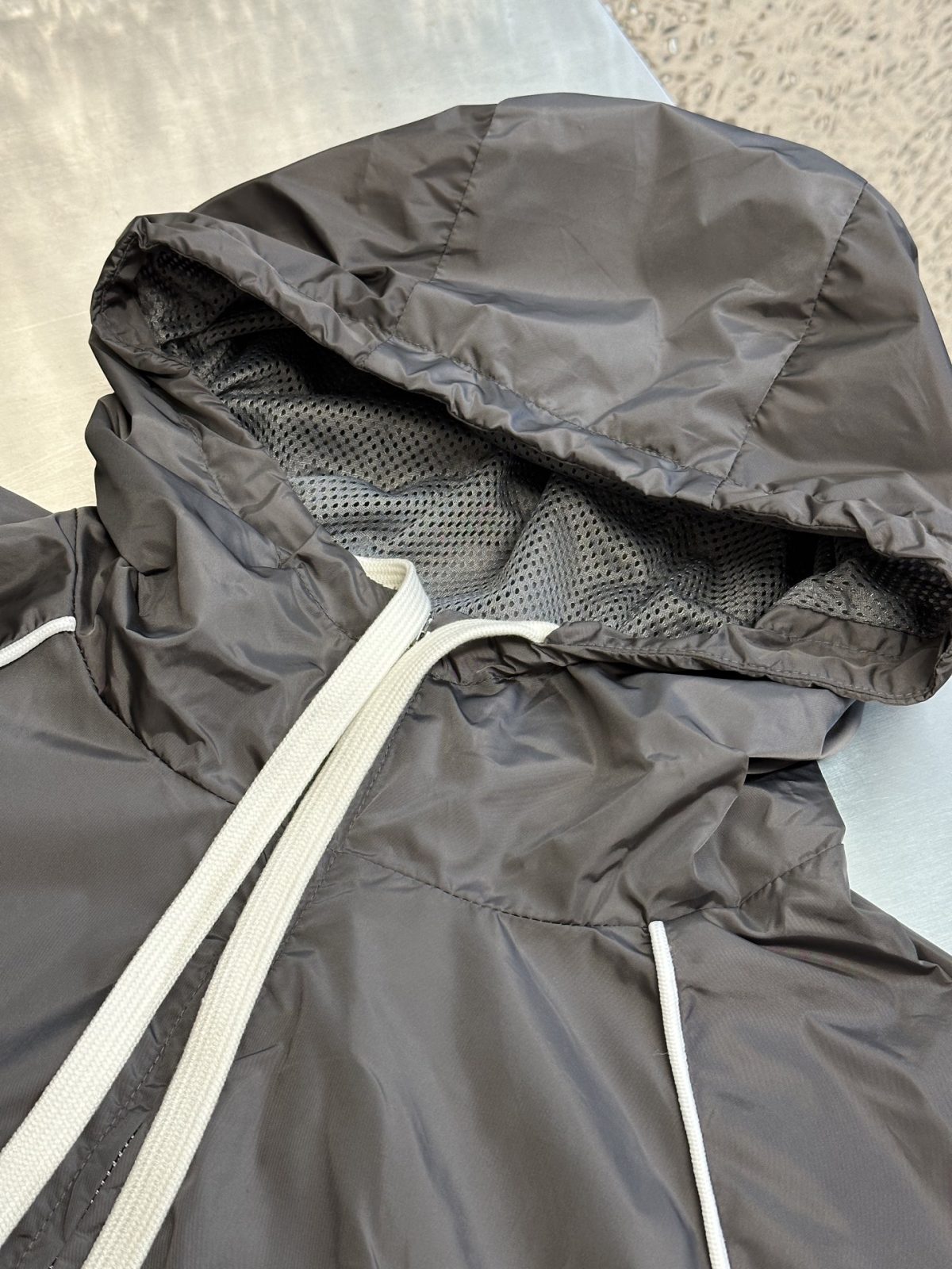 MiuMiu Nylon Zipper Hooded Jacket Size S-XL - Image 6