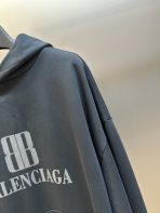 Balenciaga Printed hooded sweatshirt Size S-XL - Image 2
