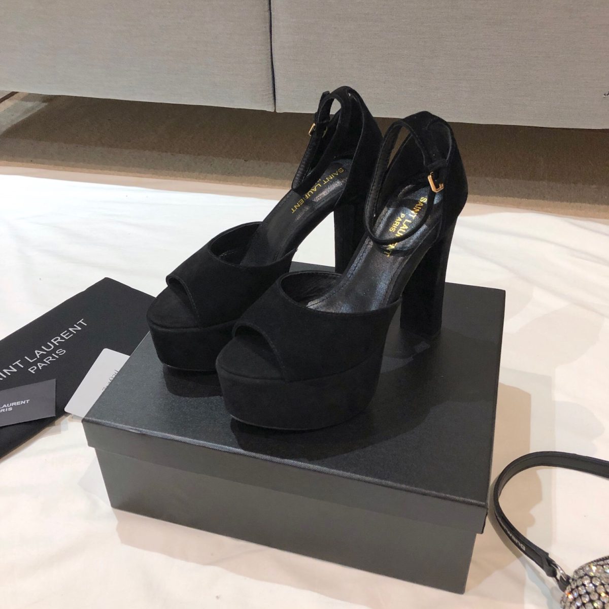 YSL Jodie Platform Pumps Size 35-41 4-Color - Image 1