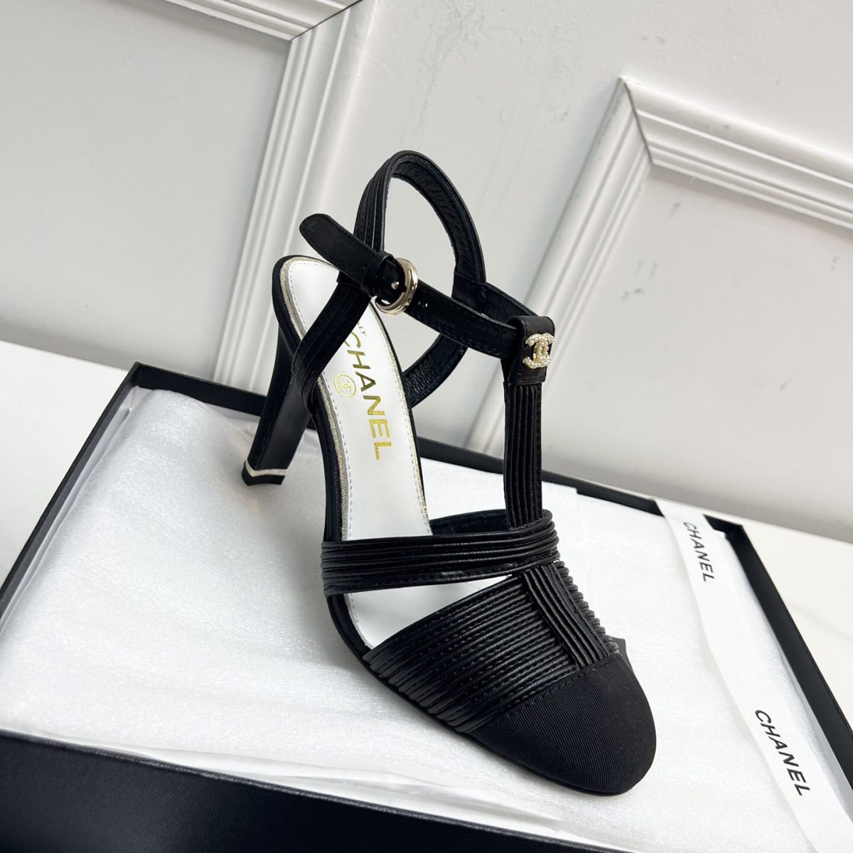 Chanel Open Pumps Size 35-41 3-Color - Image 1