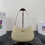 Prada 1BC499 Cleo Brushed Leather Shoulder Bags Size 27*22*6cm - Image 2