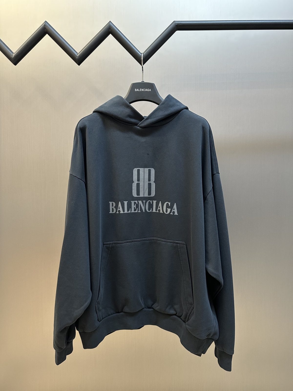 Balenciaga Printed hooded sweatshirt Size S-XL - Image 1