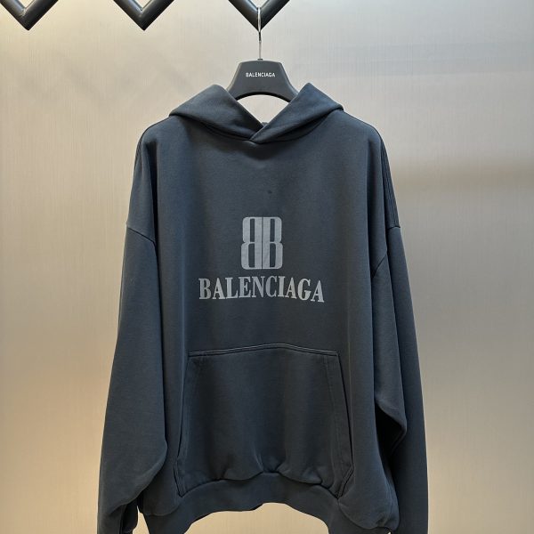Balenciaga Printed hooded sweatshirt Size S-XL