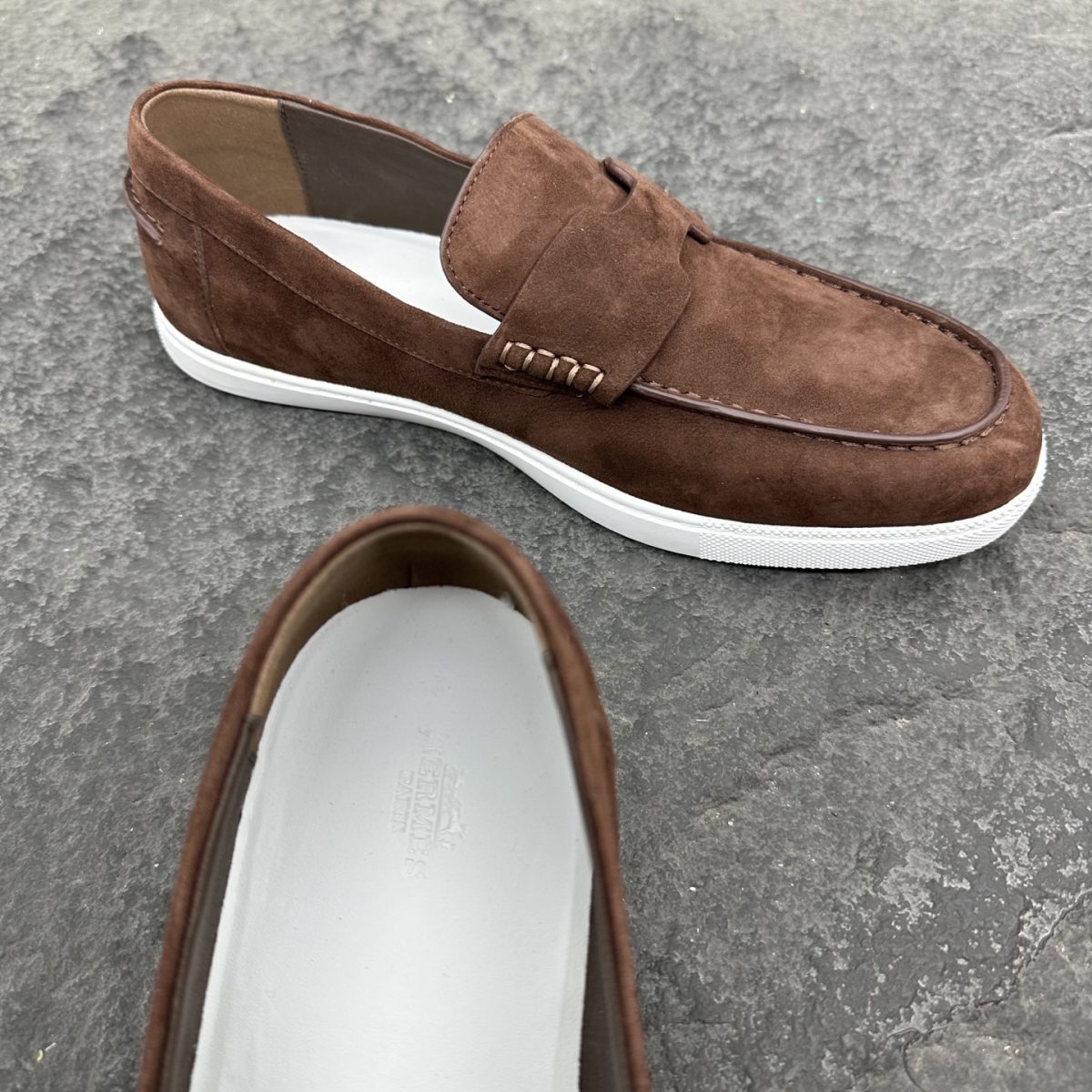 Hermes Job Men Loafers Size 40-45 - Image 5