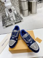 Louis Vuitton LV Trainer Diamond Sneaker Size 36-46 - Image 3