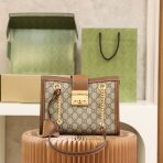 Gucci GG Supreme Padlock Women Shoulder Bags Size 26*18*10cm - Image 2