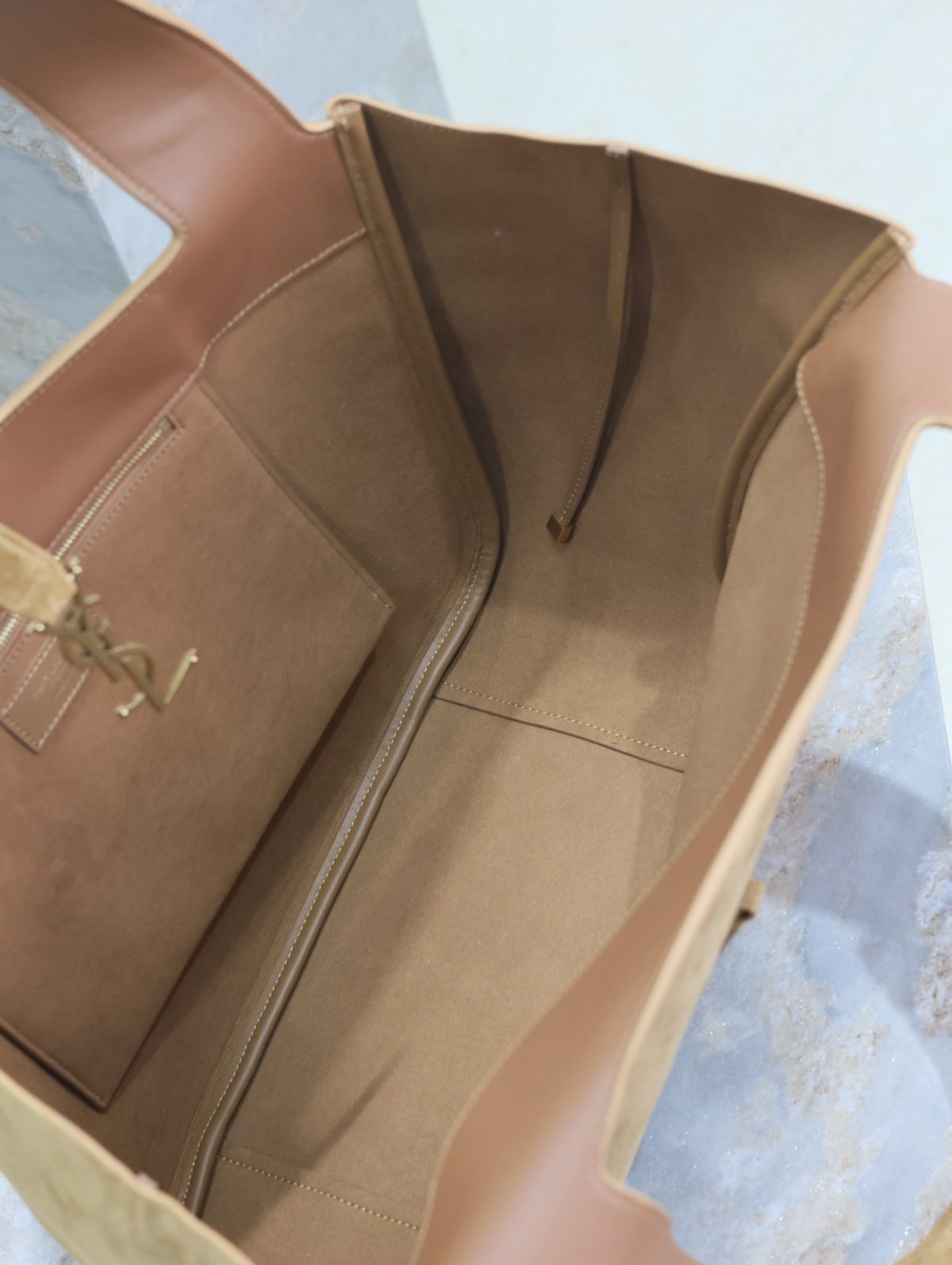 YSL Bea Hobo Women Shopping Bags Size 50*28*18cm - Image 5