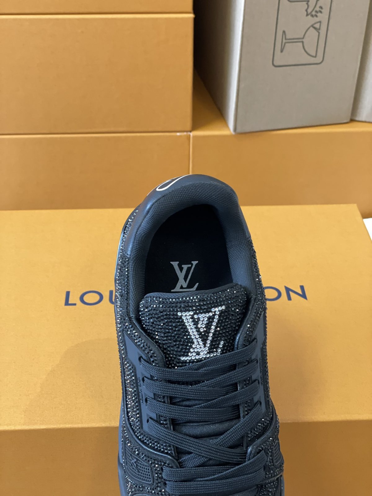 Louis Vuitton LV Trainer Diamond Sneaker Size 36-46 - Image 7
