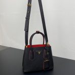 Prada 1BG443 Double Saffiano Leather Bags Size 25*18.5*12.5cm - Image 5
