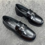 Prada Chocolate Loafers Size 36-41 - Image 2