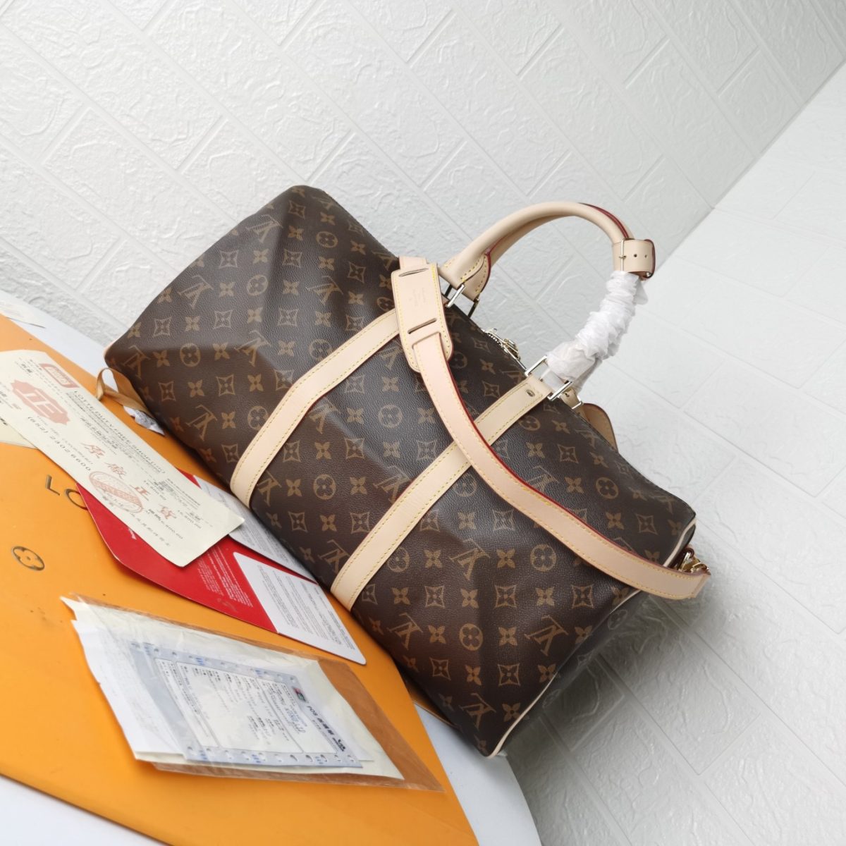 Louis Vuitton Keepall Travel Bags Size 50*29*23cm - Image 2