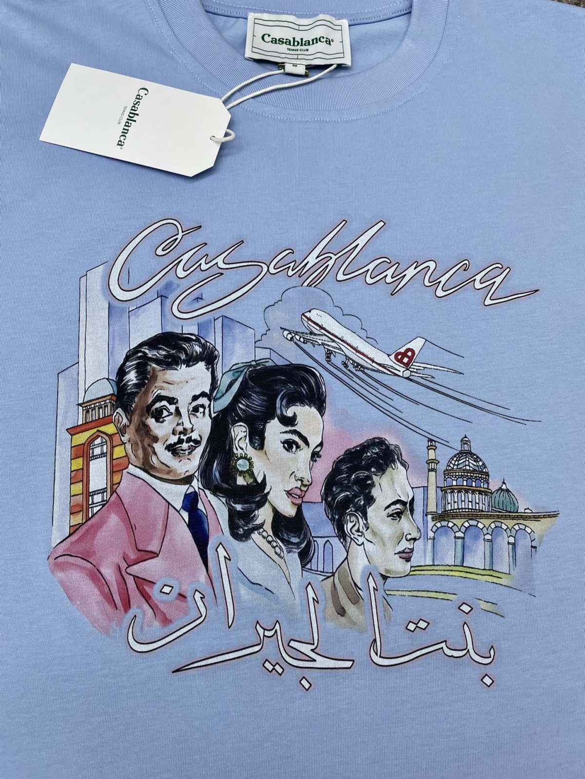 Casablanca T Shirt Size S-XL - Image 5
