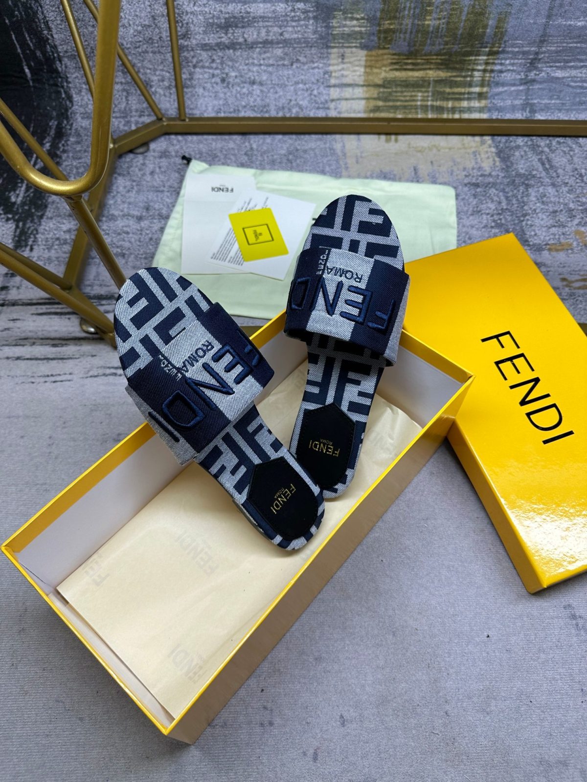 Fendi Slippers Size 36-42 - Image 6