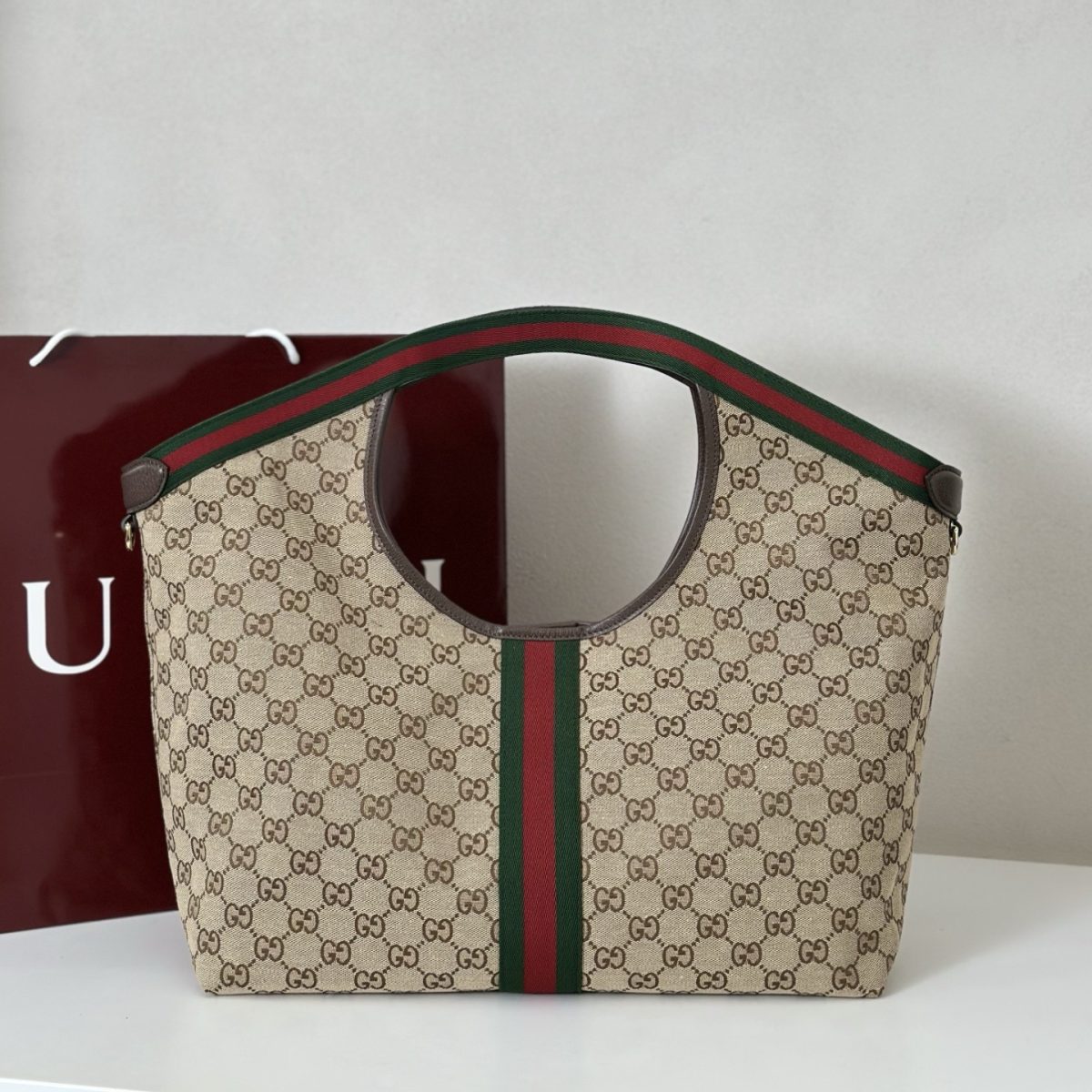 Gucci GG Supreme Shopping Bags Size 60*47*16cm - Image 3