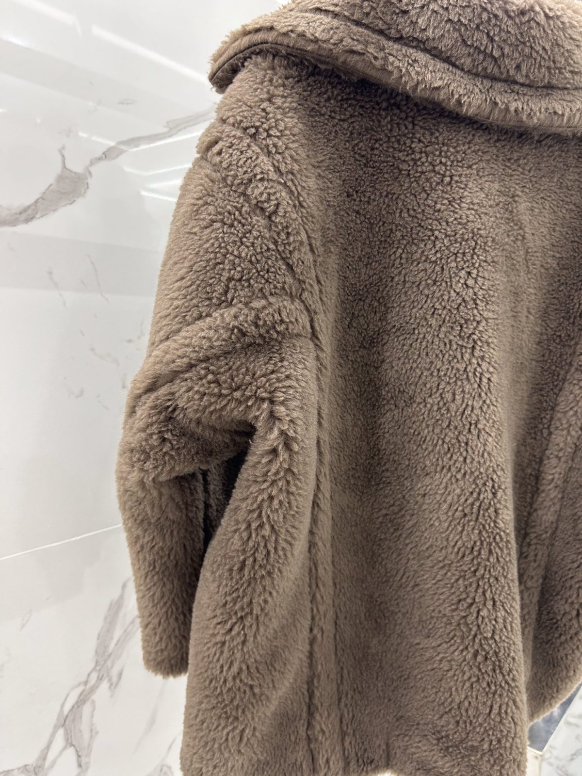 Max Mara Teddy fur Short coat Size XS-M - Image 6