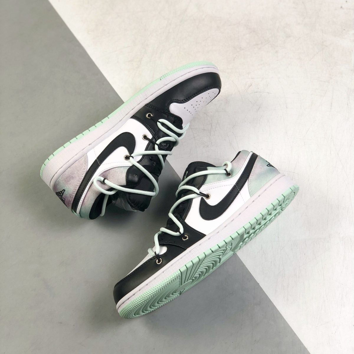 Nike Air Jordan 1 x OFF White Low Top Sneakers Shoes Gr. 36-46 - Image 5
