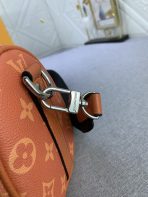 Louis Vuitton Monogram Eclipse Reverse Keepall 25 Travel Bags Size 25*15*11cm - Image 7