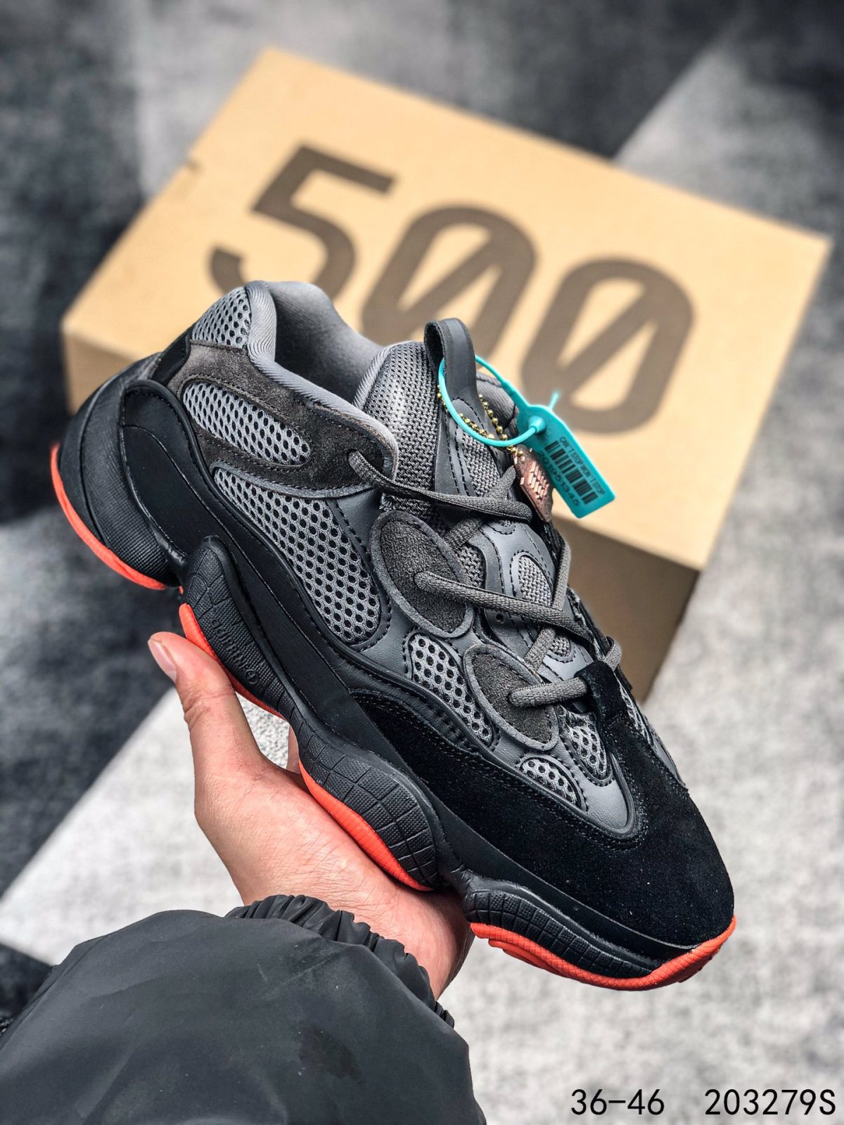 Yeezy 500 Mens/Women's Sneakers Shoes 36 - 46 - Image 1