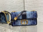 Dior Montaigne East-West mit Kette Women Shoulder Bags 21*6*12cm - Image 3