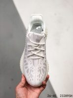 Yeezy 350 Boost 350 V2 Mono Lce Mens/Women Sneakers Shoes White 36 - 45 - Image 4