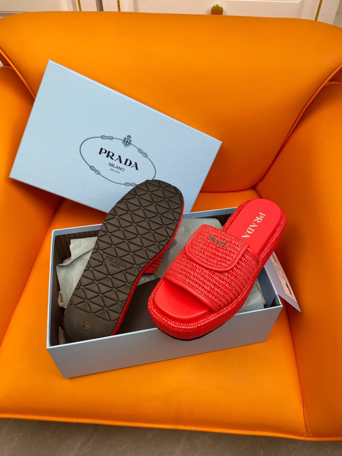 Prada 2024 New Monolith sandals Size 36-40 - Image 9
