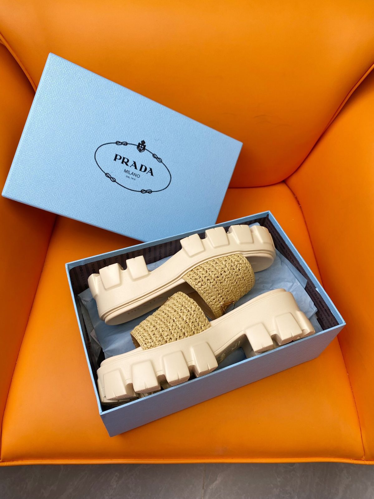 Prada 2024 New Monolith sandals Size 36-40 - Image 8