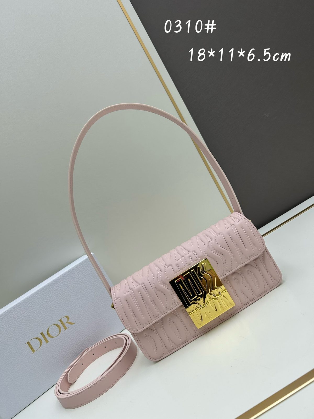Dior Miss New Women Shoulder Bags Size 18*6.5*11cm - Image 2