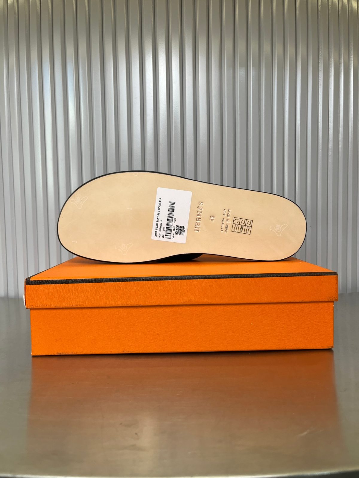 Hermes lzmir Sandals Size 40-45 - Image 6