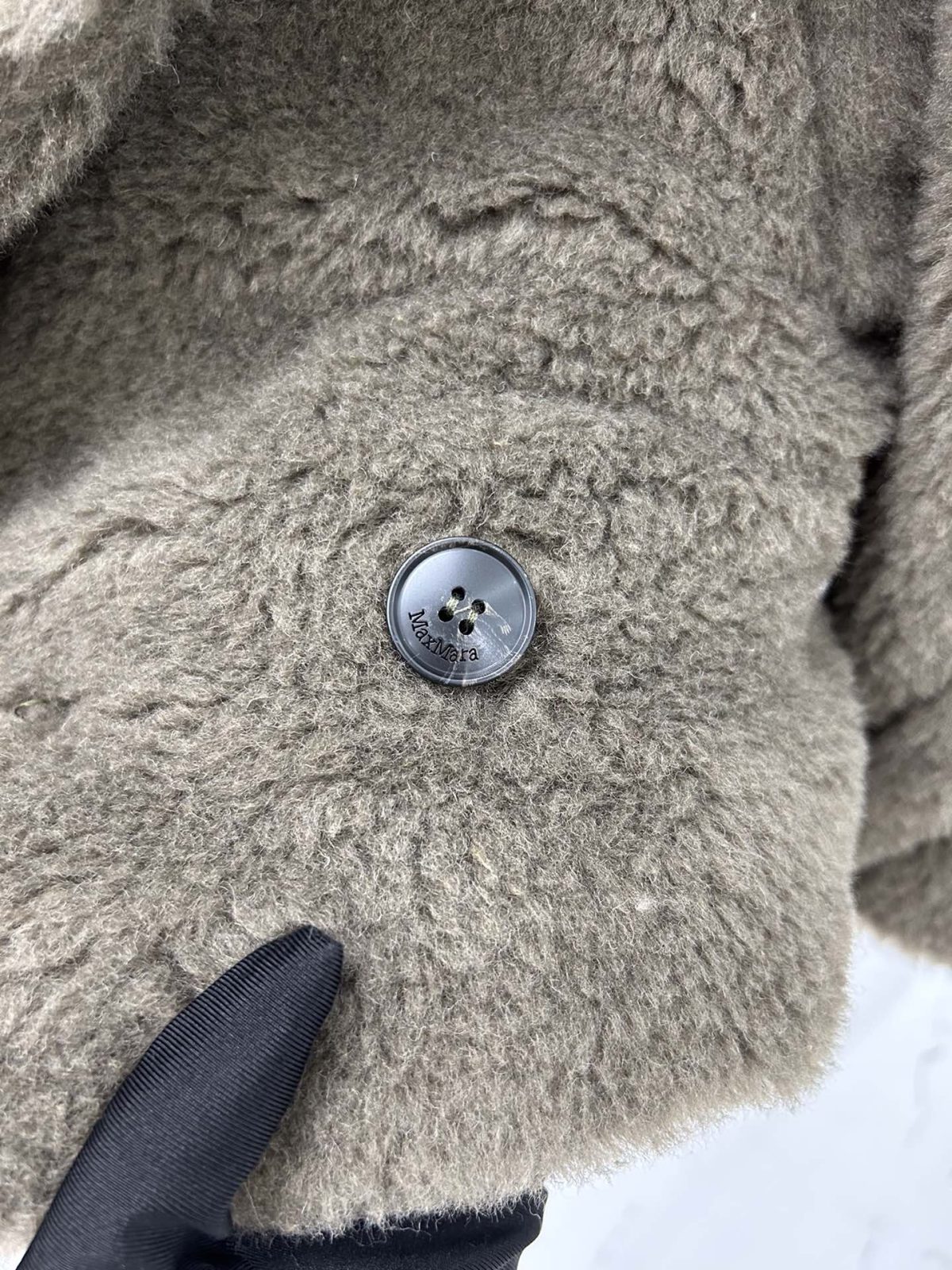 Max Mara Teddy fur Short coat Size XS-M - Image 4