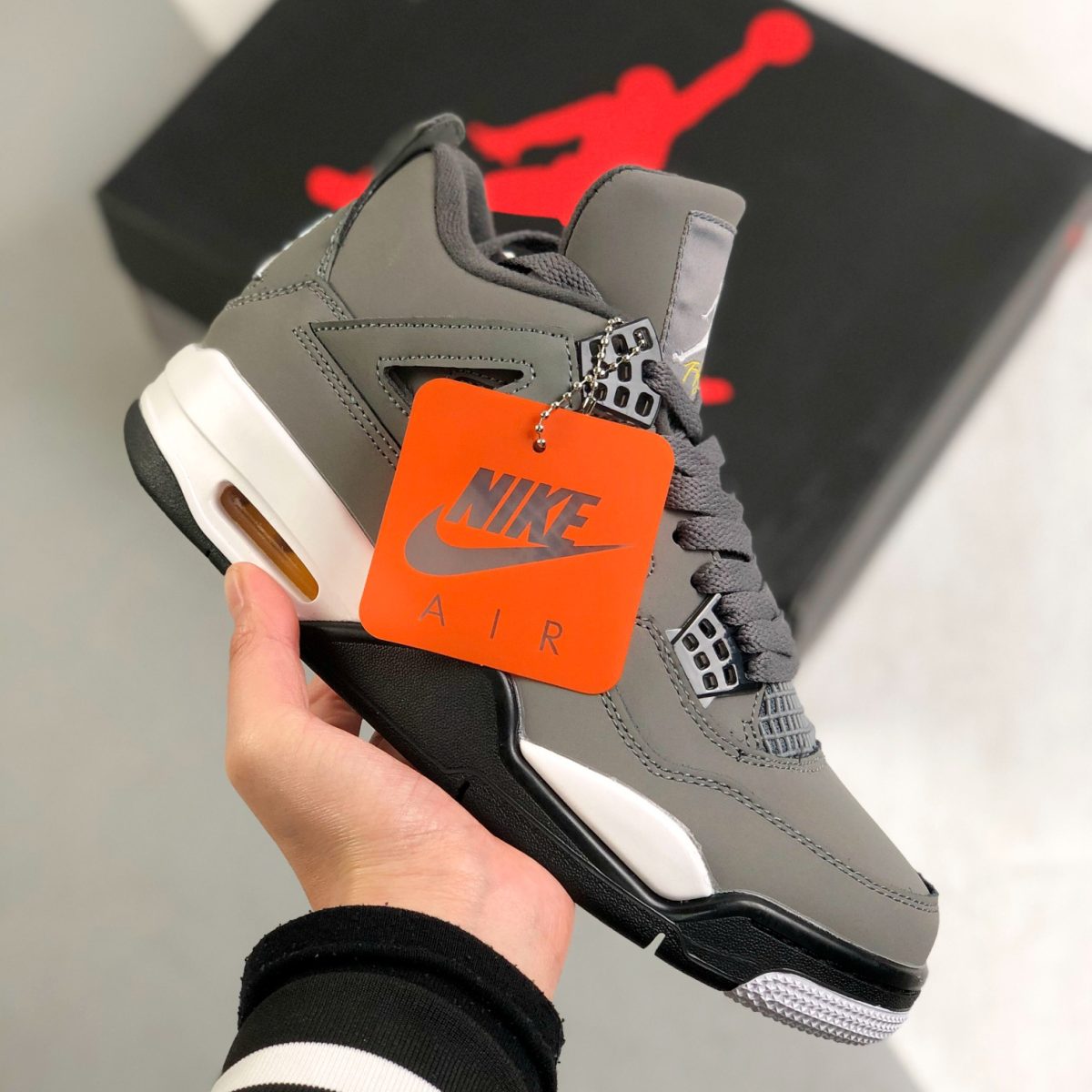 Nike Air Jordan 4 Sneakers Shoes Gr. 36-46 - Image 1