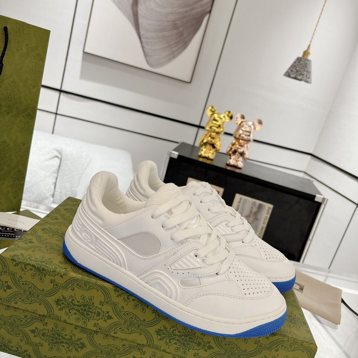 Gucci Basket Sneaker Size 36-45 5-Color - Image 1