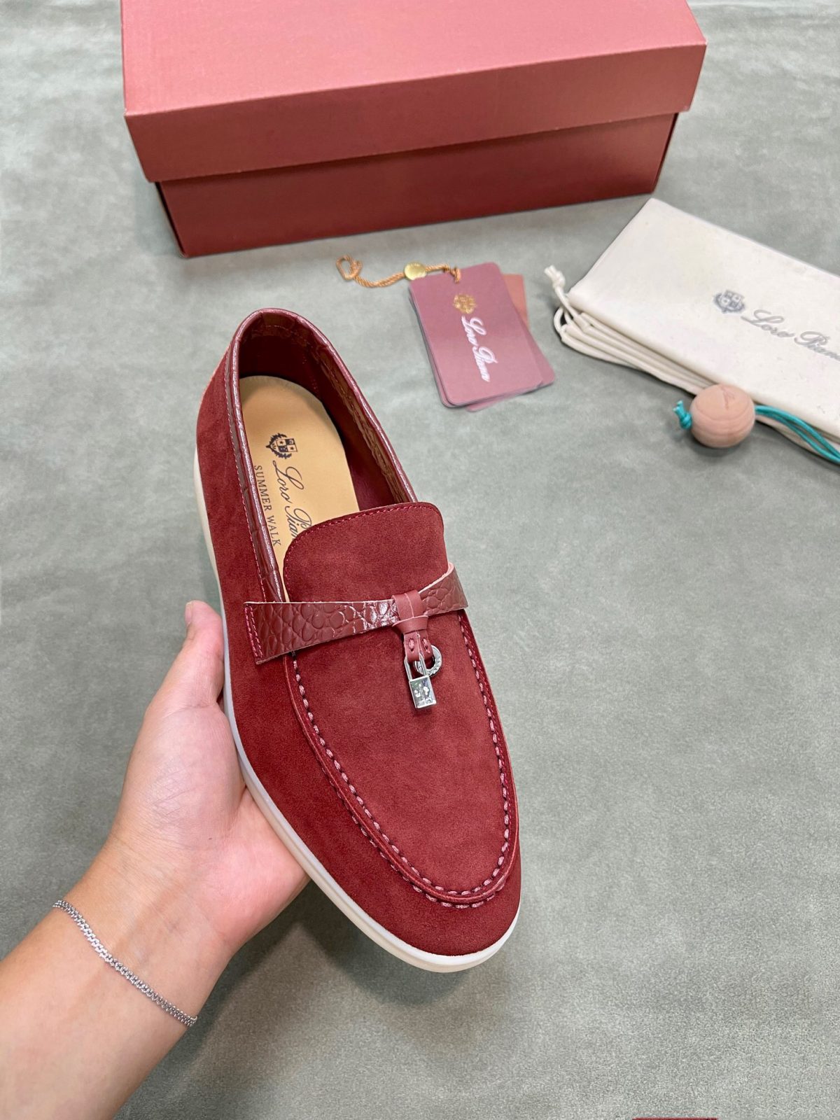 Loro Piana Unisex Loafers Size 36-45 - Image 6