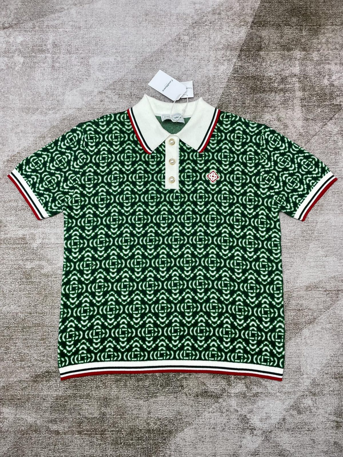 Casablanca Polo Shirt Size S-XL - Image 1