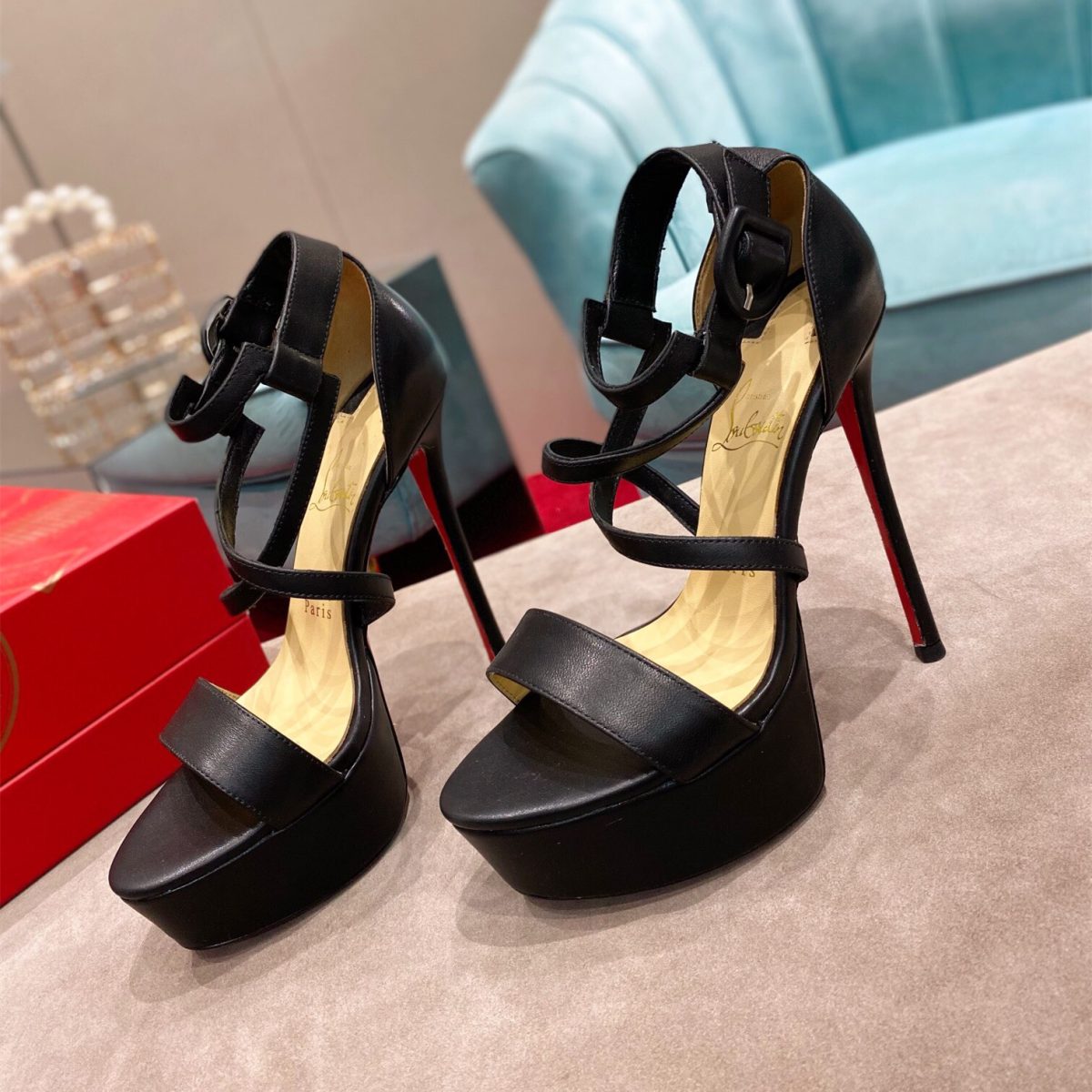 Christian Louboutin Choca Pumps Size 35-41 2-Color - Image 1