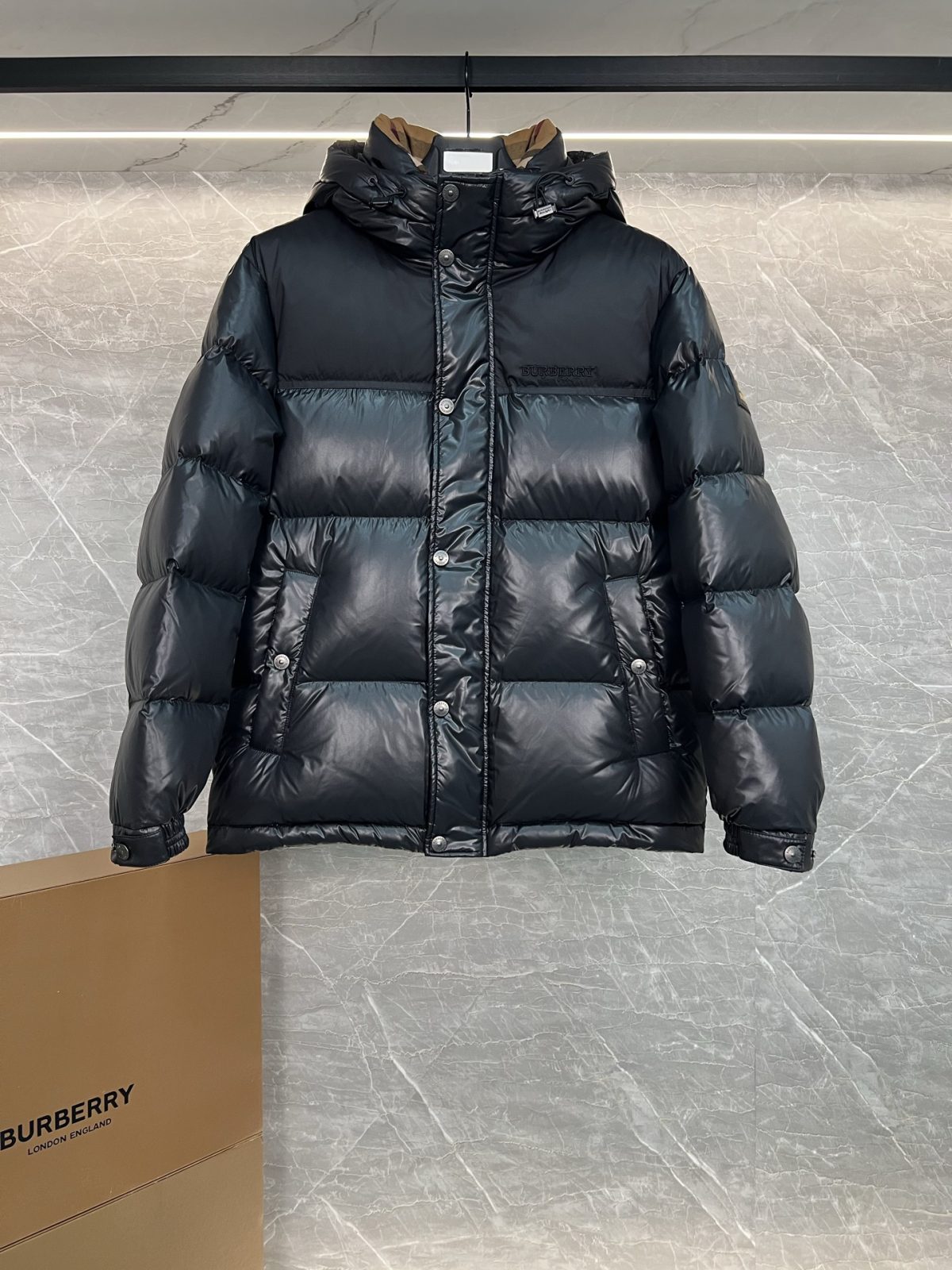 Burberry Winter Down Jacket Size S-XXL - Image 1