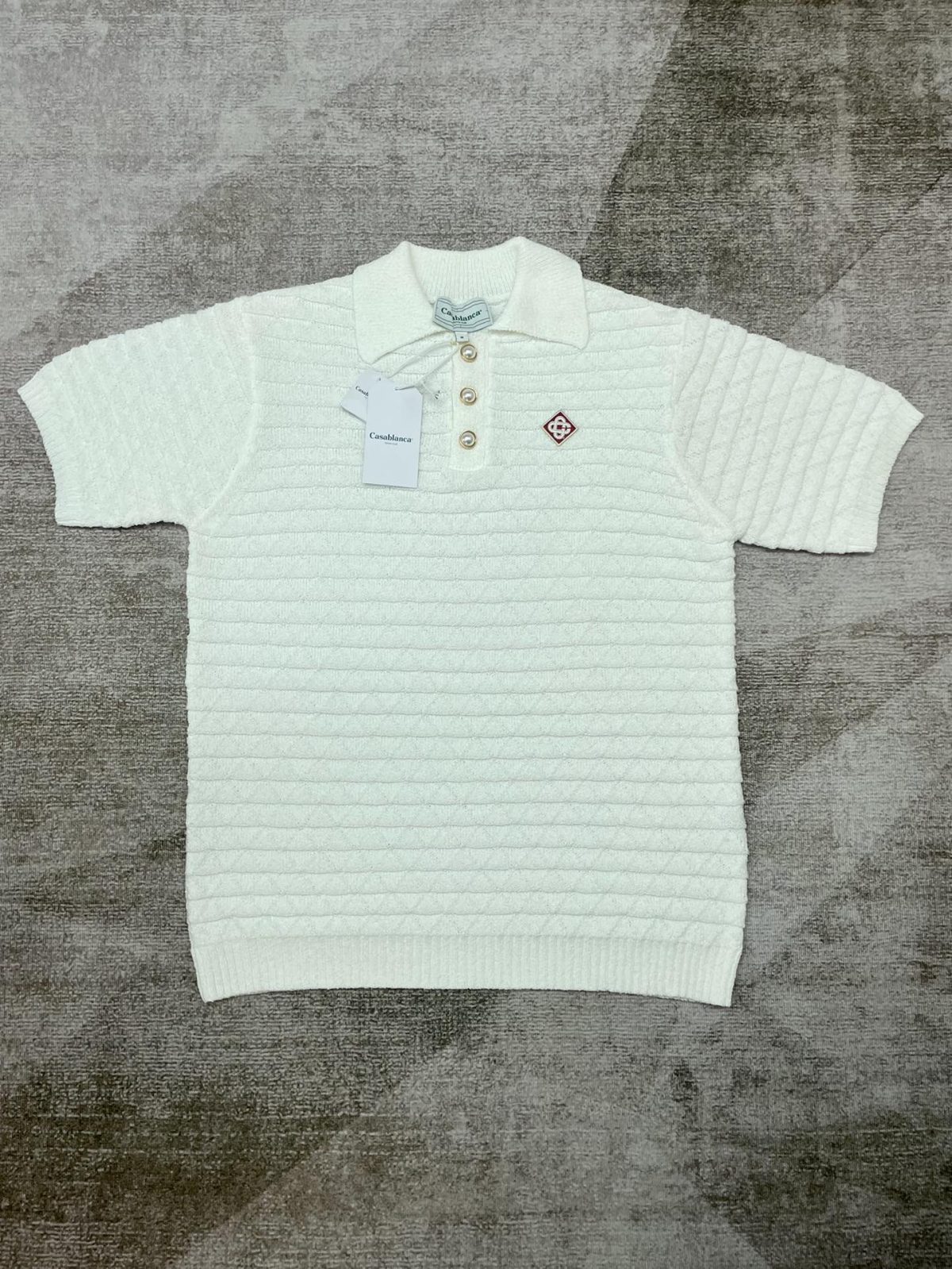 Casablanca Polo Shirt Size S-XL - Image 1
