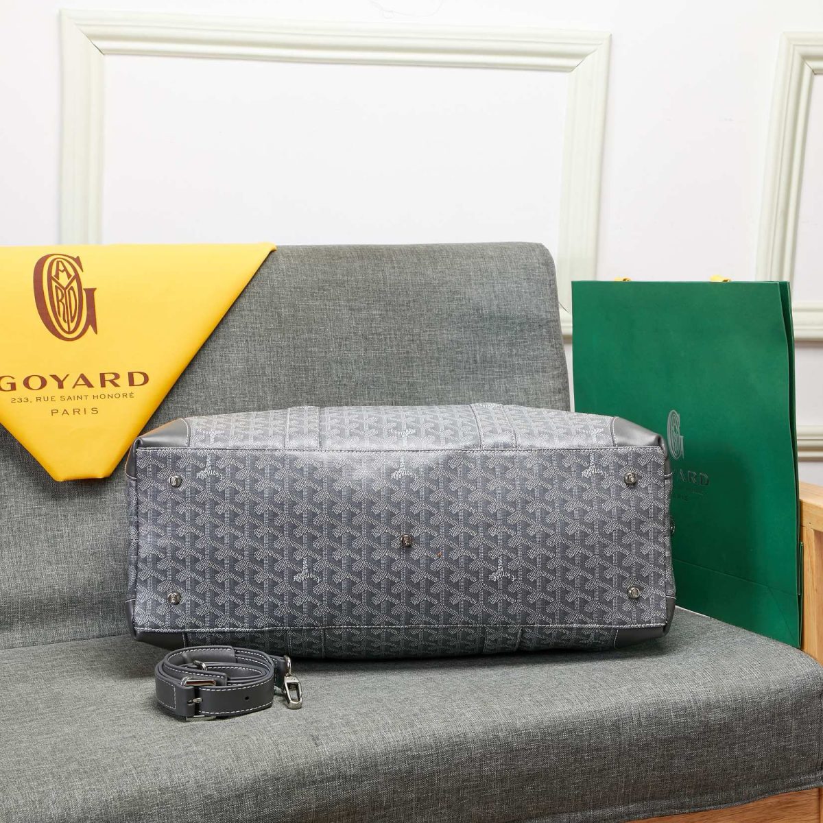 Goyard Bowling Travel Bags Size 48*28*22cm - Image 5