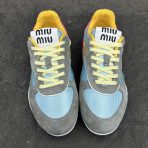 MiuMiu Suede leather and fabric Sneaker Size 35-40 - Image 3